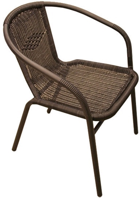 Picture of Garden chair Besk, black, 55 cm x 56 cm x 74 cm