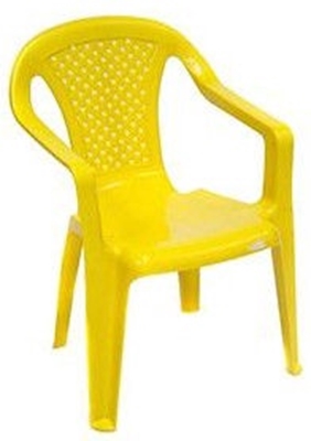Picture of Garden chair Garden4you Baby, yellow, 38 cm x 38 cm x 52 cm