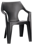 Show details for Garden chair Keter Dante, gray, 57 cm x 57 cm x 79 cm