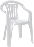 Show details for Garden chair Keter Mallorca, light grey, 56 cm x 58 cm x 79 cm