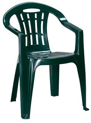 Picture of Garden chair Keter Mallorca, green, 56 cm x 58 cm x 79 cm
