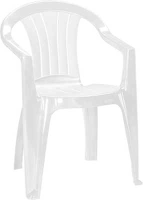 Picture of Garden chair Keter Sicilia, white, 56 cm x 58 cm x 79 cm
