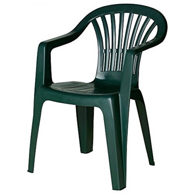 Picture of Garden chair Progarden Kona, green, 53.5 cm x 55 cm x 82 cm