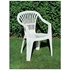 Picture of Garden chair Progarden Scilla, white, 54 cm x 53 cm x 80 cm