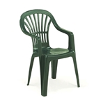 Show details for Garden chair Progarden Zena, green, 55 cm x 56 cm x 89 cm