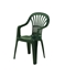 Picture of Garden chair Werner Scilla, green, 54 cm x 53 cm x 80 cm