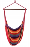 Show details for Garden swing, attachable Vigo Hanging Hammock 3855, multicolored