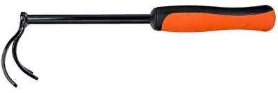 Picture of Bahco Small Garden Rake, 315 mm, steel, black/orange