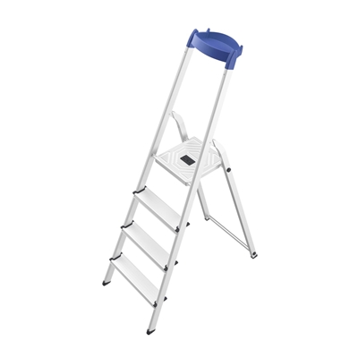 Picture of Stairs Hailo L58E-4, one-sided household stairs, 159 cm