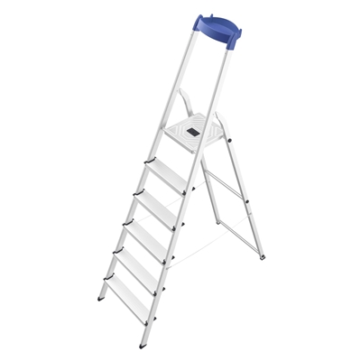 Picture of Stairs Hailo L58E-6, one-sided household stairs, 190 cm