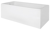 Show details for Bath side panel Piramida Talia Oat 100cm, white