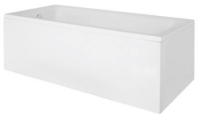 Picture of Bath side panel Piramida Talia Oat 100cm, white