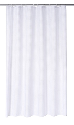 Picture of CURTAIN BATHROOM DIAMOND 180X200CM WHITE (RIDDER)