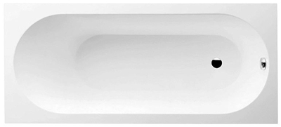 Picture of Villeroy & Boch Oberon Solo Bath with Legs White 180x80