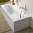 Picture of Villeroy & Boch Oberon Solo Bath with Legs White 170x75