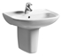 Picture of Sink Jika Norma Deep 10612 55x42x20cm, white