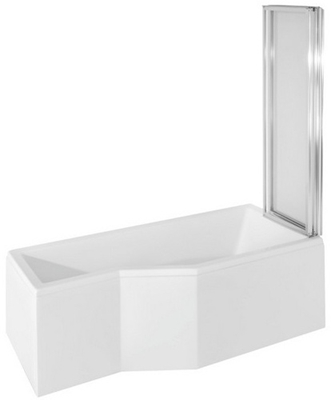 Picture of Bathtub Besco Integra 150 Right, 1500 mm x 750 mm x 555 mm, right