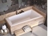 Picture of Bathtub Besco Intima Slim Right 150, 1500 mm x 850 mm x 415 mm, asymmetrical