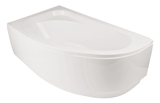 Show details for Bathtub Besco Piramida Cornea, 1400 mm x 800 mm x 550 mm, corner