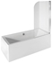 Picture of Bathtub Besco Quadro 190, 1900 mm x 900 mm x 420 mm, rectangular