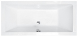 Show details for Bathtub Besco Quadro Slim 155, 1550 mm x 700 mm x 420 mm, rectangular