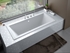 Picture of Bathtub Besco Quadro Slim 155, 1550 mm x 700 mm x 420 mm, rectangular