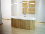 Show details for Bath Besco Victoria 185, 1850 mm x 820 mm x 470 mm, oval