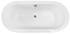 Picture of Bath Besco Victoria 185, 1850 mm x 820 mm x 470 mm, oval