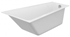 Picture of Bathtub Cersanit Crea, 1600 mm x 475 mm x 1000 mm, asymmetrical