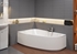 Picture of Bathtub Cersanit Joanna S301-165, 1400 mm x 900 mm x 420 mm, asymmetrical