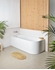 Picture of Bathtub Masterjero TORINO ANGOLO BN142I, 1700 mm x 700 mm x 550 mm, left