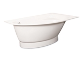 Show details for Bathtub Paa Grande Tre Grande, 1700 mm x 1000 mm x 650 mm, corner