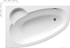 Picture of Bathtub Ravak, 1700 mm x 1100 mm x 460 mm, corner