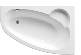 Show details for Bathtub Ravak Asymmetric C491000000, 1700 mm x 1100 mm x 470 mm, corner