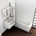 Picture of Bathtub Ravak Chrome C731000000, 1600 mm x 700 mm x 440 mm, corner