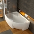 Picture of Bathtub Ravak Rosa II C221000000, 1700 mm x 1050 mm x 455 mm, corner