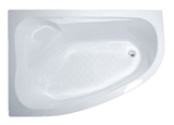 Show details for Bathtub Thema Lux XD 2006A, 1700 mm x 1000 mm x 550 mm, corner