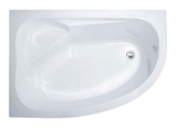 Show details for Bathtub Thema Lux XD 2006C, 1500 mm x 1000 mm x 550 mm, corner