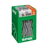 Show details for SCREW SCREW 5X100 WHITE ZN 100 PSC(SPAX)