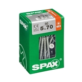 Show details for SCREW 5X70 WHITE ZN 50 PCS (SPAX)