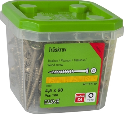 Picture of SCREW CUTTERS EXTERNAL 4,5X60 CS-100PCS. (ESSVE)