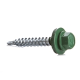 Show details for ROOF SCREW 4,8X28 RAL6020 GREEN 60 PSC