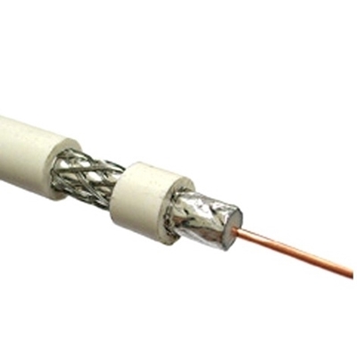 Picture of CABLE TV RG-6 1.02 CU 64AL WHITE (100)