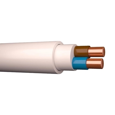 Picture of CABLE XYM-O / NYM 2X1.5 WHITE (100)