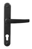 Show details for DOOR HANDLE OUTDOOR BETA 85 MM BLACK (BARCZ)