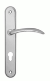 Show details for DOOR HANDLE DOOR ETA 72MM SILVER (BARCZ)