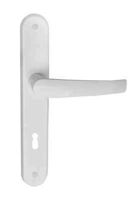 Picture of DOOR HANDLE BETA 72MM WHITE (BARCZ