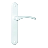 Show details for DOOR HANDLE LILIA WHITE (BARCZ)