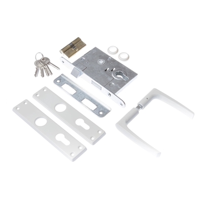 Picture of LOCK WITH CIL.ZV4-1 / 2 (1106) WHITE