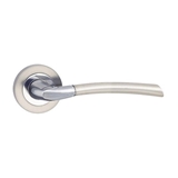 Show details for DOOR HANDLE ZORBA HROM / MAT HROM (METAL-BUD)